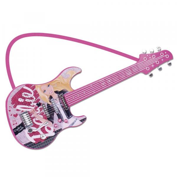 Guitarra Infantil da Barbie - Fun Divirta-Se - Barbie
