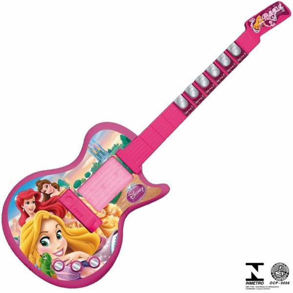 Guitarra Infantil Disney Princesa 1136 Yellow