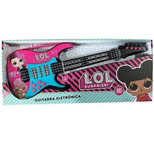 Guitarra Infantil Eletronica LOL Candide 9820