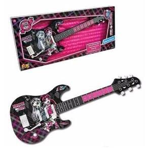 Guitarra Infantil Eletrônica Monster High