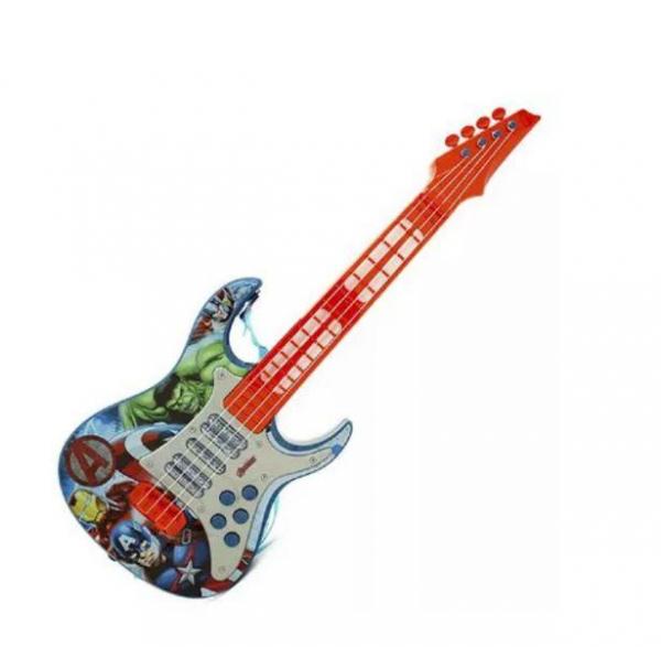 Guitarra Infantil Eletronica Vingadores R.30557 Toyng