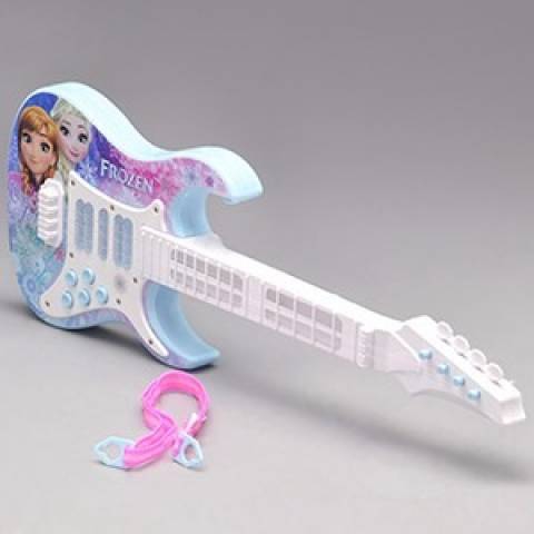 Guitarra Infantil Frozen com Luz - Toyng 027191