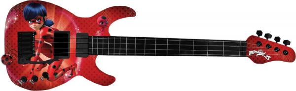 Guitarra Infantil Ladybug C/LUZES Unidade FUN