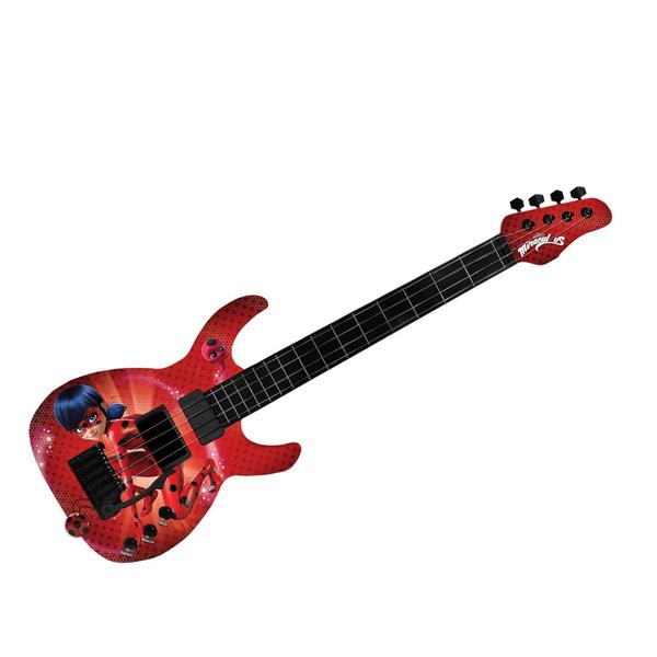 Guitarra Infantil LadyBug - Miraculous - Fun Toys