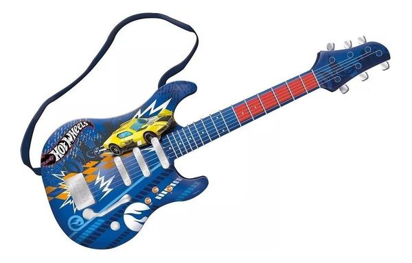 Guitarra Infantil Luxo Hot Wheels - Fun