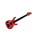 Guitarra Infantil Miraculous Ladybug Vermelha
