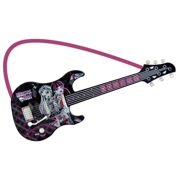 Guitarra Infantil Monster High Sons Reais 7433-0 Mattel