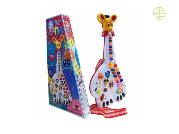 Guitarra Infantil Musical Girafa Mod Teclado - Good Mart