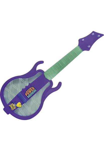 Guitarra Infantil Musical Iluminada Power Rockers 84272 Fun - Fun Divirta-Se