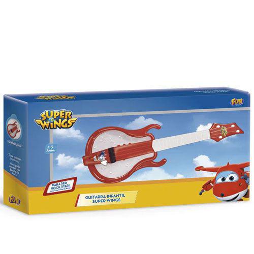 Guitarra Infantil Musical - Super Wings - Fun