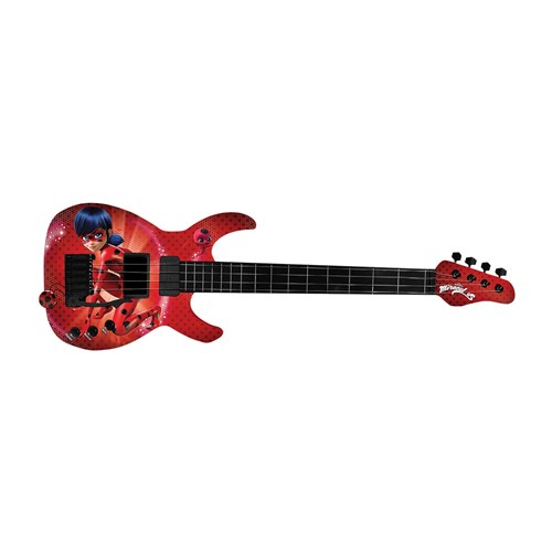 Guitarra Infantil 2 Peças Fun Ladybug 81079