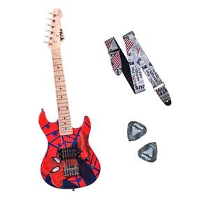 Guitarra Infantil PHX Marvel Homem Aranha