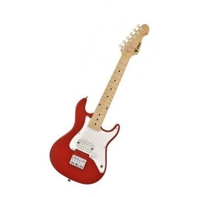 Guitarra Infantil Profissional Stratocaster Phoenix Junior Vermelha