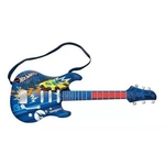 Guitarra Infantil Radical Hot Wheels Luxo - Conecta com Smartphone - Fun