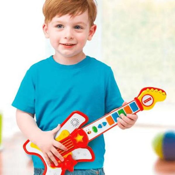 Guitarra Infantil Rockstar Fisher Price - Fun - Fisher-Price