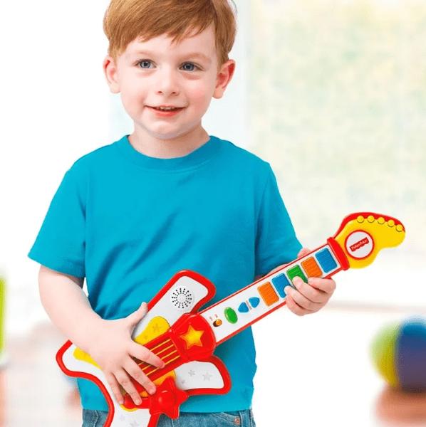 Guitarra Infantil Rockstar Fisher Price - Fun
