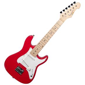 Guitarra Infantil Strato VCG120RD 6 Cordas Vermelho Vogga