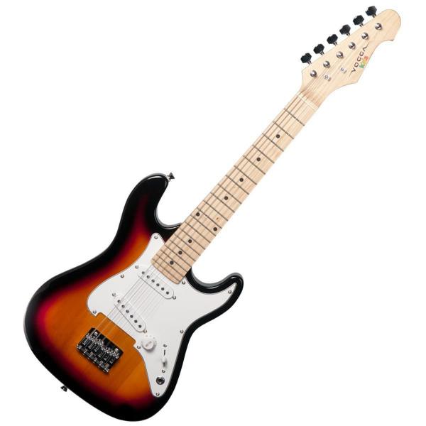 Guitarra Infantil Strato VCG120YS 6 Cordas Amarelo Sunburst Vogga