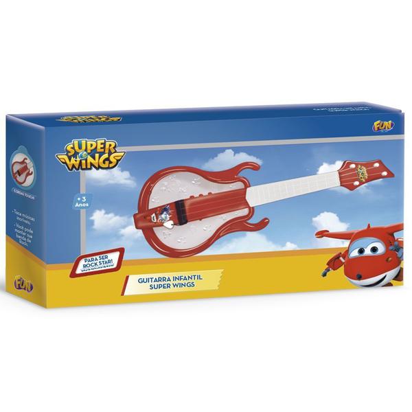 Guitarra Infantil Super Wings - Fun Divirta-se