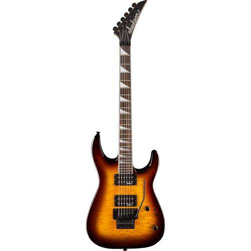 Guitarra Jackson Dinky Arch Top Js3q Quilted Transparent Amber