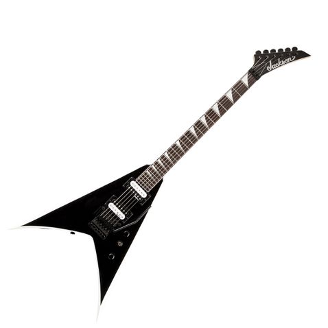 Guitarra Jackson King V Js32 572-black With White Bevels