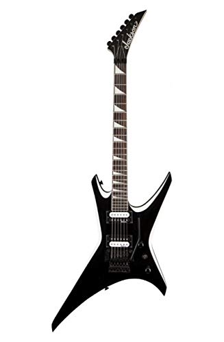 Guitarra Jackson Warrior Js32 Black With White Bevels