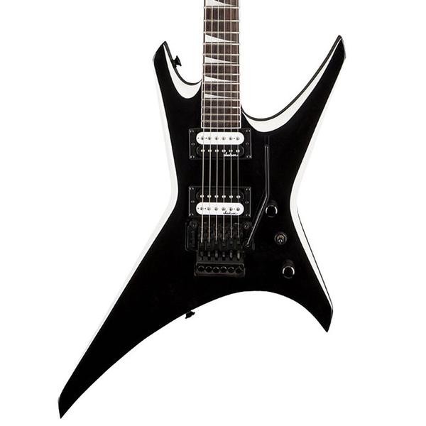 Guitarra Jackson Warrior JS32 Black With White Bevels