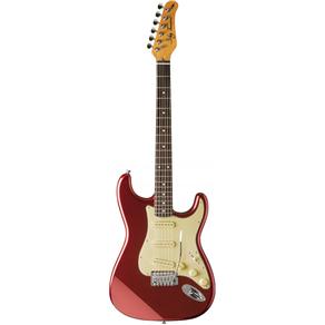 Guitarra Jay Turser Strato JT-300V-CAR Vintage Candy Apple Red