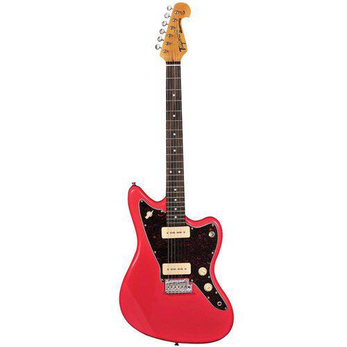 Guitarra Jazz Master Tw61 Woodstock Tagima Fiesta Red