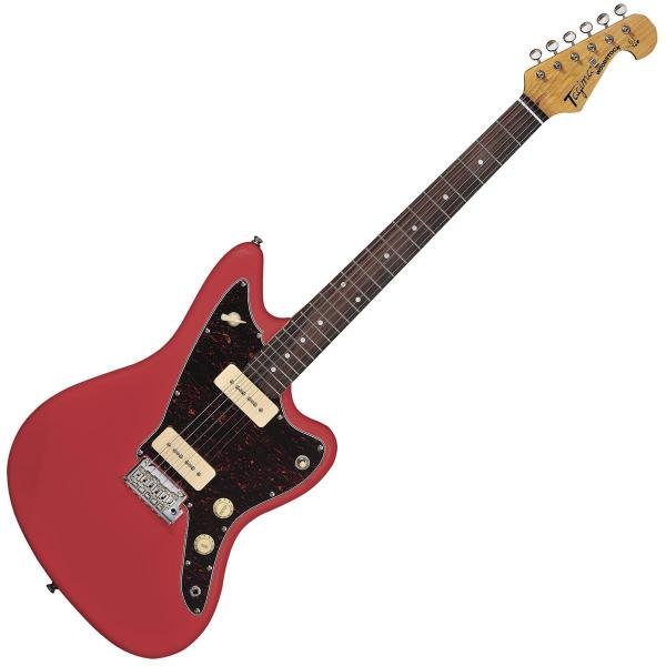 Guitarra Jazzmaster 6 Cordas Woodstock Vermelha Tw61fr Tagima