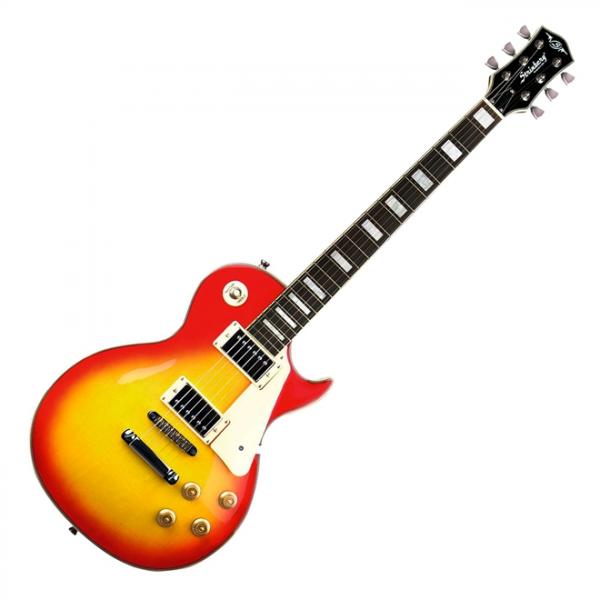 Guitarra Les Paul Cherry Sunburst Basswood Clp 79 Strinberg
