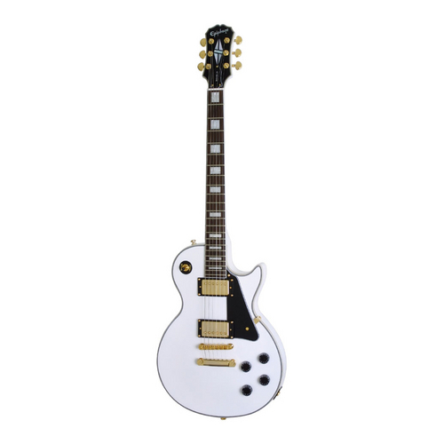Guitarra Les Paul Epiphone Custom Case - Branca