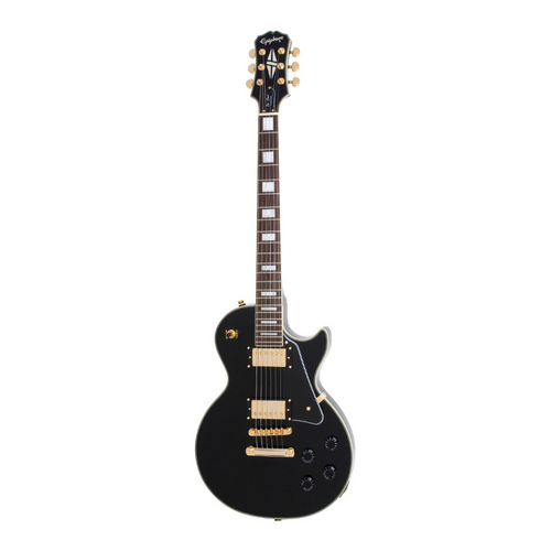 Guitarra Les Paul Epiphone Custom Case - Preta