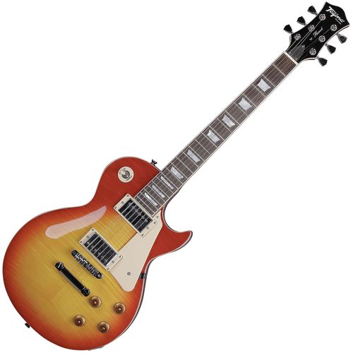 Guitarra Les Paul Tagima Tlp Flamed Cherry Sunburst com Case