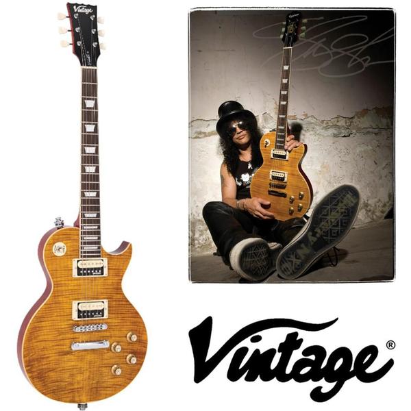 Guitarra Les Paul V100AFD Vintage Paradise Slash AMB - Vintage