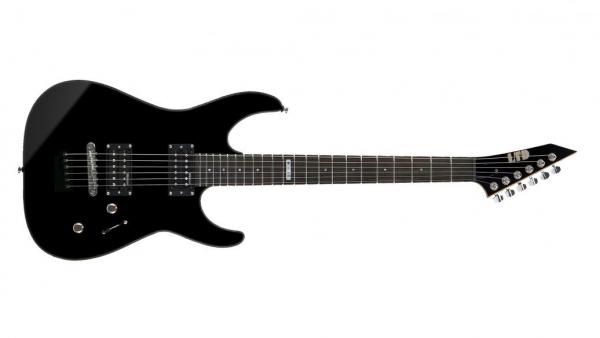 Guitarra Ltd M10k Preta + Afinador + Lata de Cordas
