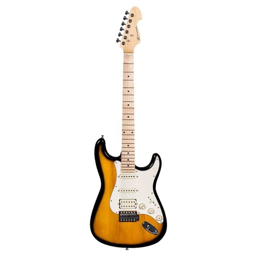 Guitarra Michael Gm237n Vs Strato Power Advanced Vintage Sunburst