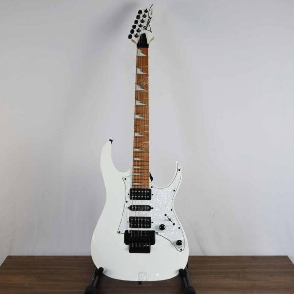 Guitarra Micro-Afinação Ponte Flutuante Floyd Rose Edge-Zero II S. Strato Branca RG 350DXZ - Ibanez
