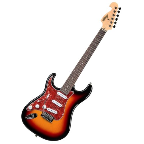 Guitarra Mod Fender Canhoto Tagima Memphis Mg32 Sunburst