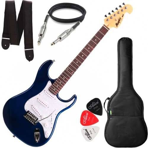 Guitarra Mod Fender Tagima Memphis Mg32 Azul Metalico