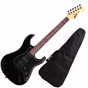 Guitarra Mod Fender Tagima Memphis Mg32 Cor Preta com Preto
