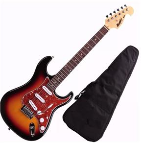 Guitarra Mod Fender Tagima Memphis Mg32 Cor Sunburst e Capa