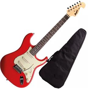 Guitarra Mod Fender Tagima Memphis Mg32 Cor Vermelho Vintage