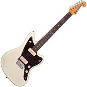 Guitarra Modelo Jazzmaster Tagima Woodstock Tw61 com Cap P90 Tw 61 - Branco
