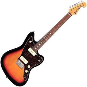 Guitarra Modelo Jazzmaster Tagima Woodstock Tw61 com Cap P90 Tw 61 - Preto e Laranja