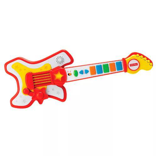 Guitarra Musical Infantil Rockstar Fisher Price - Fun 8296-8