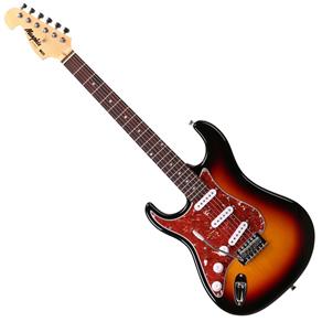 Guitarra para Canhoto Memphis Strato Sunburst MG 32 Tagima