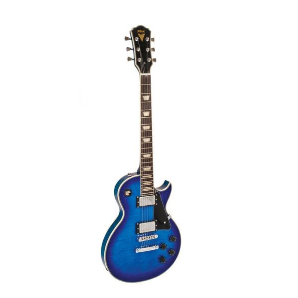 Guitarra Phx LP-5 Les Paul Studio Flamed Maple Azul