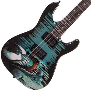 Guitarra PHX Marvel Venom GMV-1 para Adultos 2 Cap Humbucker