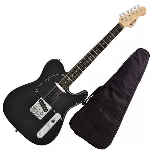 Guitarra Phx Telecaster Tl 1 Tl1 Cor Preto + Capa Bag